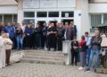 Protest kolega: Održan polusatni skup zbog hapšenja dvojice direktora osnovnih škola iz Kosovske Kamenice