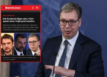 Sarajevski Avaz: Vučić omogućen pristup prenosu utakmice BiH-Kanada na Svetskom prvenstvu