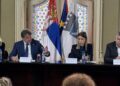 Ministarka privrede Adrijana Mesarović i ministar odbrane Bratislav Gašić održali sastanak sa građanima u Zrenjaninu
