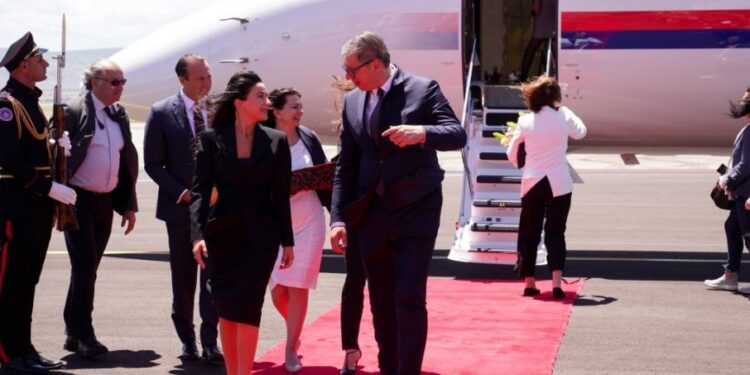 Gruzijski mediji izveštavaju o poseti Aleksandra Vučića