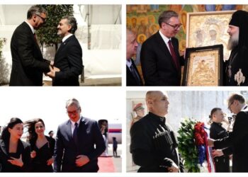 Svečani doček predsednika Aleksandra Vučića u Gruziji
