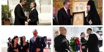 Svečani doček predsednika Aleksandra Vučića u Gruziji