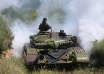 Redovna obuka tenkista Vojske Srbije na poligonu kod Niša