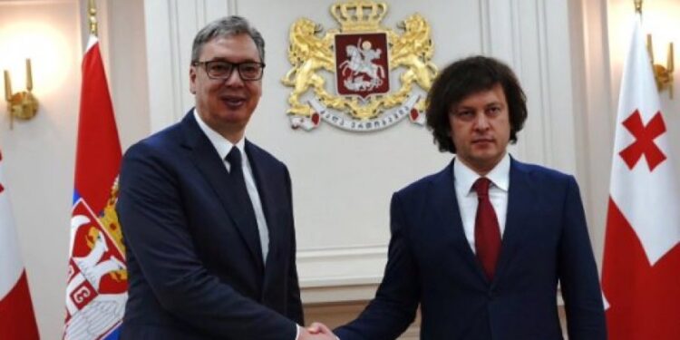Drugi dan posete Gruziji: Predsednik Vučić održao razgovore sa premijerom Kobahidžeom o ključnim temama