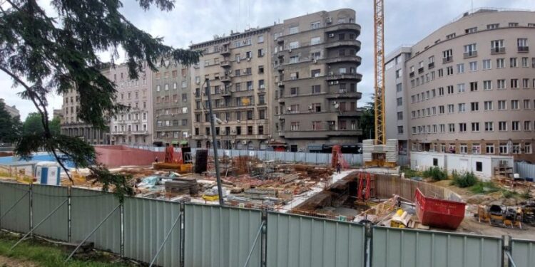 Završetak podzemne konstrukcije u Vlajkovićevoj ulici očekuje se do 31. oktobra