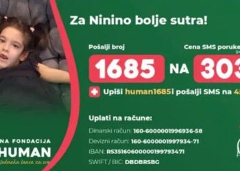 Maloj Nini, koja se od rođenja bori sa teškim bolestima, potrebna je pomoć zajednice