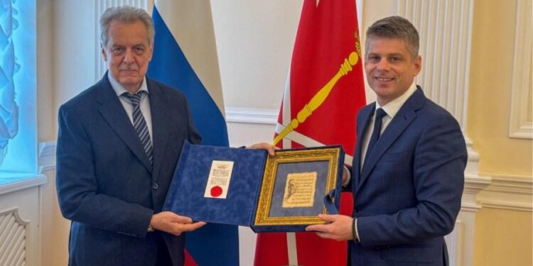 Gujon započeo posetu Rusiji: Sastanak sa predsednikom Komiteta za spoljne veze Sankt Peterburga
