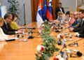 Predsednik Vučić se sastao sa predsednikom Državnog zbora Slovenije Stevanovićem: Jačanje bilateralnih odnosa Srbije i Slovenije