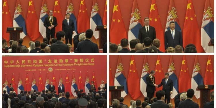 Si Đinping u pismu Vučiću izrazio impresioniranost i podršku