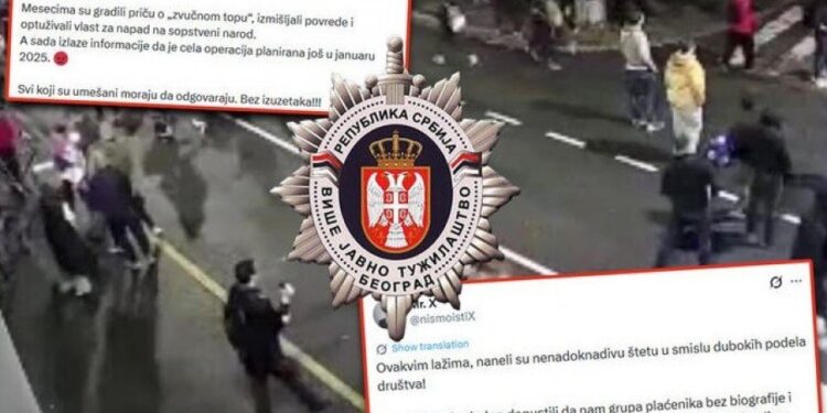 Raskrinkavanje laži o zvučnom topu: Građani zahtevaju odgovornost za širenje dezinformacija