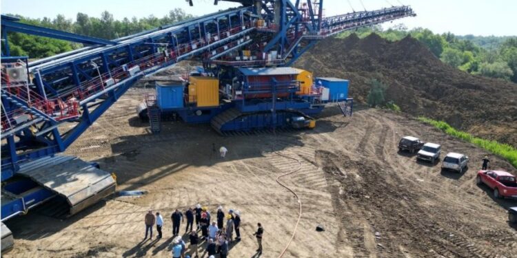 Novi Odlagač Počinje sa Radom na Kupu „Radljevo“: Unapređenje Procesa Odlaganja Uglja