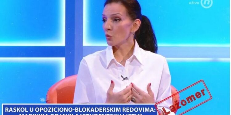 Raskol u opozicionim redovima: Marinika odustala od ‘studentske liste’
