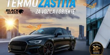 Black Glass uvodi termoizolacione folije sa 80% zaštite od toplote za stakla vašeg vozila