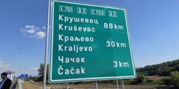 Moravski koridor se otvara za saobraćaj od Preljine do Adrana u 9 časova