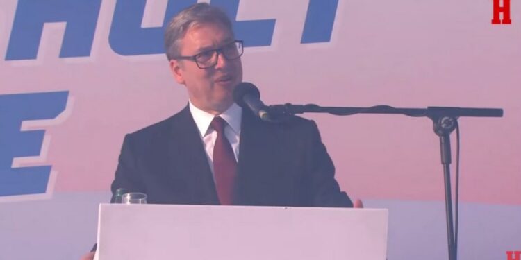 Vučić: Nisu krivi naši studenti i deca zbog pokušaja destabilizacije Srbije