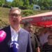 Ambulanta će dolaziti svake dve nedelje, najavio Vučić u Senjskom rudniku