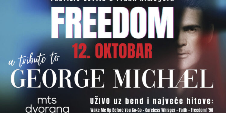 Tribute koncert "Freedom" u MTS Dvorani u čast Džordžu Majklu