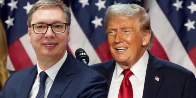 Vučić zahvaljuje Trampu na objavljenom intervjuu