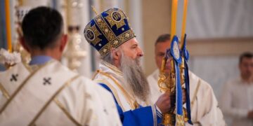 Patrijarh Porfirije se sastao sa savetnikom predsednika SAD pastorom Bernsom