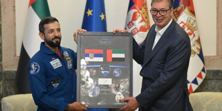 Prvi astronauti u Srbiji: Vučić o susretu sa ministrom omladine UAE
