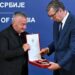 Odlikovanje ocu posthumno odlikovanog starijeg vodnika Jovanovića uručen od Vučića