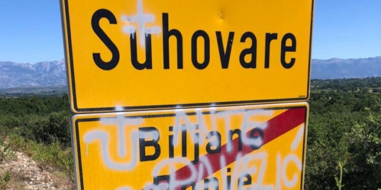 Grafiti u Hrvatskoj pozivaju na nasilje prema Srbima tokom lekcija Piculе