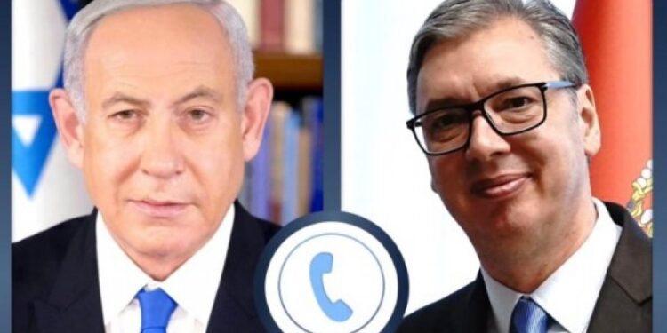 Vučić razgovarao sa premijerom Izraela o situaciji na Bliskom Istoku