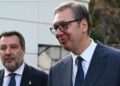 Sastanak delegacija: Vučić primio italijanskog ministra Salviniја