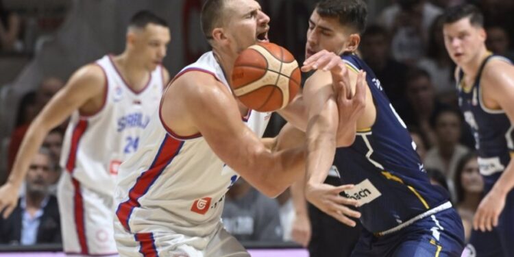 Srbija pobedila BiH uz Jokića i Jovića, završila prvi krug kvalifikacija za Mundobasket