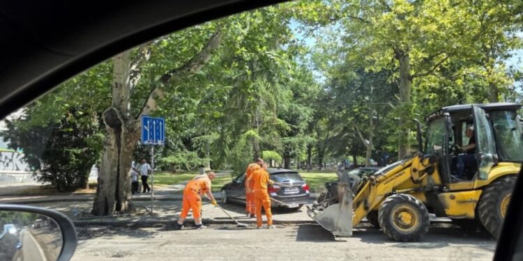 Zatvoren deo Bulevara kralja Aleksandra zbog radova na infrastrukturi