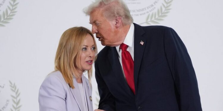 Susret Đorđa Melonija i Donalda Trampa nakon nesuglasica