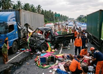 Lančani sudar u Indoneziji odneo 13 života na venčanju