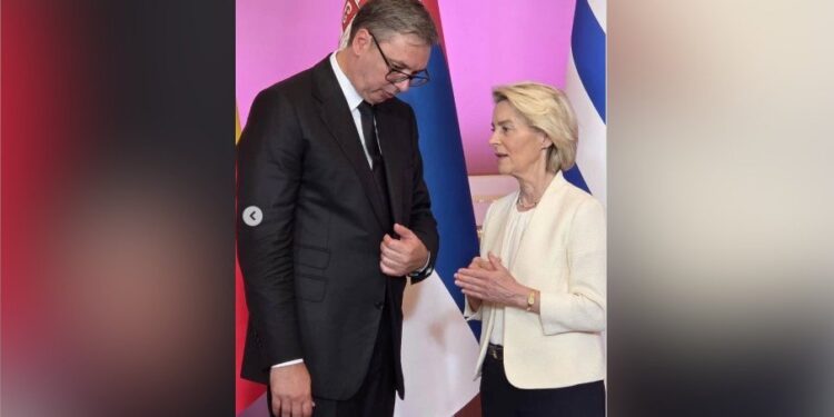 Vučić zahvalio Ursuli fon der Lajen na podršci tokom Samita Ukrajina – Jugoistočna Evropa