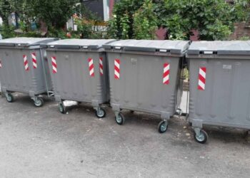 Zamena dotrajalih sudova za otpad na Savskom vencu u organizaciji Gradske čistoće