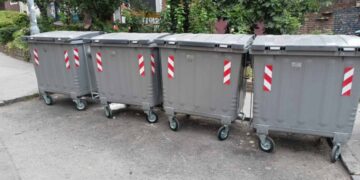 Zamena dotrajalih sudova za otpad na Savskom vencu u organizaciji Gradske čistoće