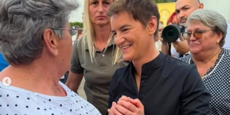 Sledeći izbori u Srbiji smatraju se najvažnijima u istoriji, poručila Brnabić u Leštanima