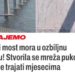 Sanacija novog mosta u Hrvatskoj ne privlači pažnju blokadera