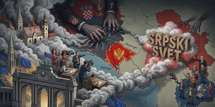 Medijska priča o „srpskom svetu“ kao dimna zavesa iz Brisela i Zagreba