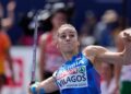 Adriana Vilagoš dobija nagradu za bronzu na Evropskom prvenstvu u Srbiji