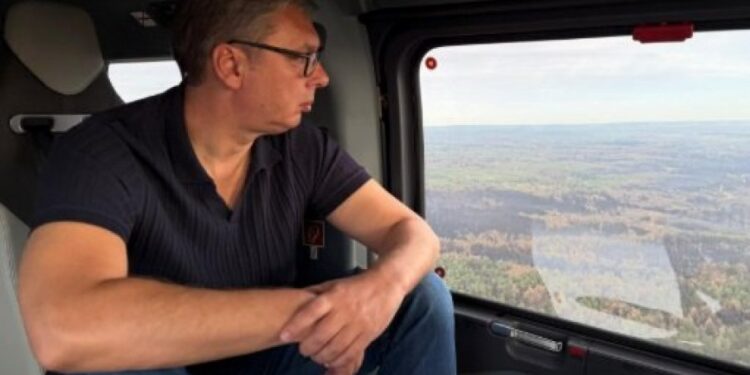 Vučić posetio Deliblatsku peščaru