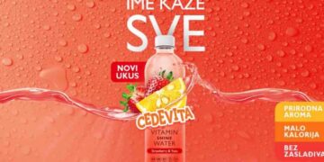 Novi ukus Cedevita vitaminske vode s jagodom i yuzuom dostupan je sada