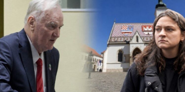 Podrška za Milu Pajić dok se general Mladić naziva zločincem