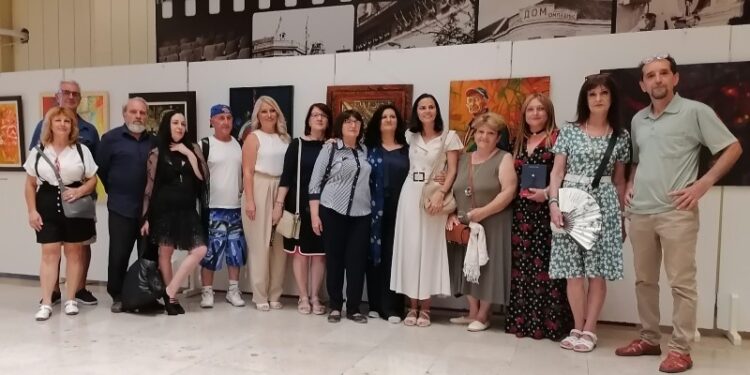 Likovno stvaralaštvo umetnika ULIS „M.P. Barili“ u avgustu