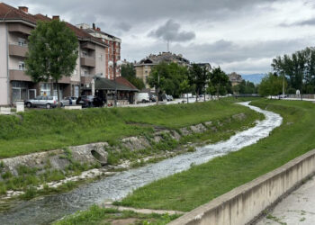 Novi pešački most u Gornjem Milanovcu prelazi reku Despotovicu