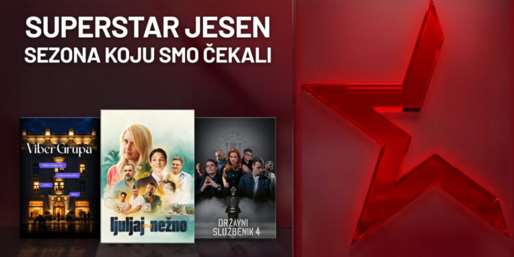 Premijere i povratak velikog hita u novoj jesenjoj programskoj šemi Superstar TV-a