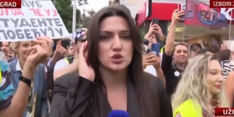 Reporterka N1 nije prepoznala srpsku himnu (VIDEO)