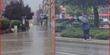 Nevreme pogodilo srpski grad: Ulice pod vodom, upozorenje vlasti