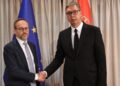 Razgovor Vučića i Žiofre o odnosima Srbije i Evropske unije