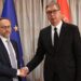 Razgovor Vučića i Žiofre o odnosima Srbije i Evropske unije
