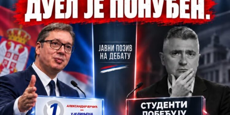 Srdanović odbio duel zbog sumnji u studentsku listu kao prevaru